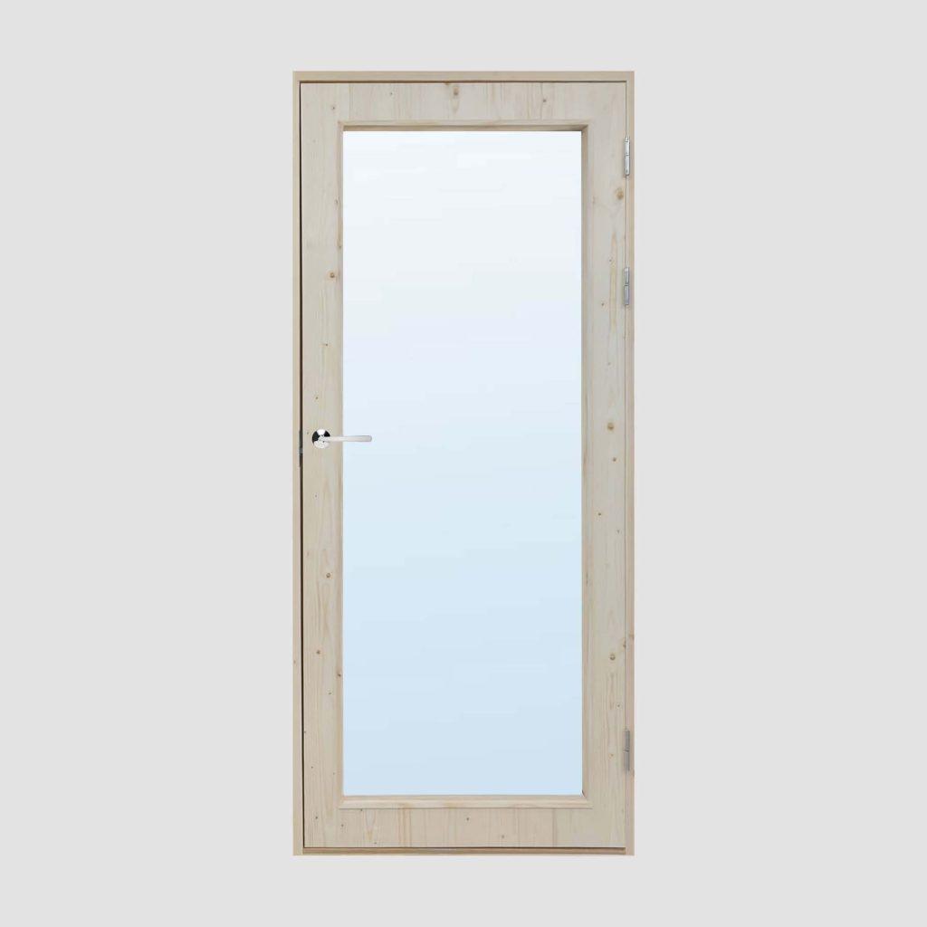 Modern innerdörr med glas